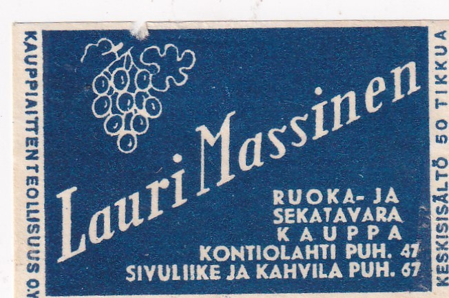 Kontiolahti, Lauri Massinen  5/13