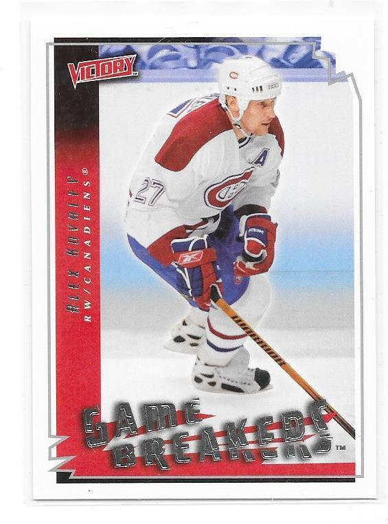 2006-07 UD Victory GameBreakers#GB24 Alex Kovalev Montreal