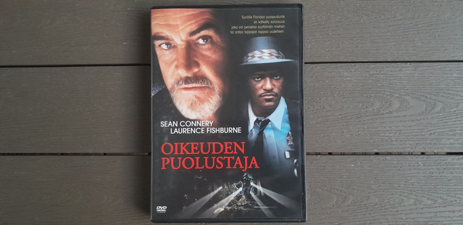 DVD: Oikeuden Puolustaja (Sean Connery, Laurence Fishburne)