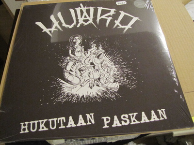 Huora Hukutaan paskaan lp muoveissa valk vin 2022