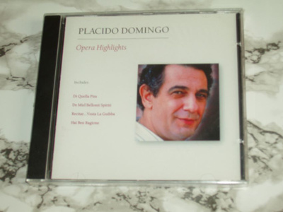 CD Placido Domingo - Opera Highlights (Uusi)