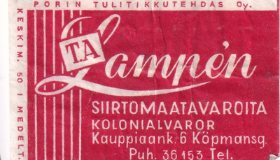 T. A. Lampen, Kauppiaank. 6  b5721