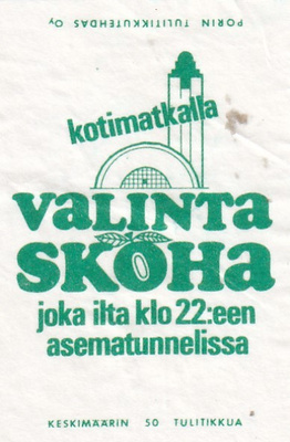 Helsinki, Valinta SKOHA     4/14