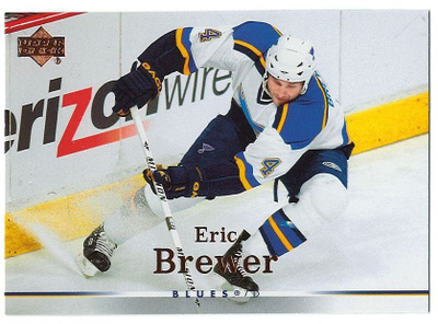 07-08 Upper Deck #17 Eric Brewer