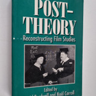 Post-theory : reconstructing film studies - pikkukuva 1