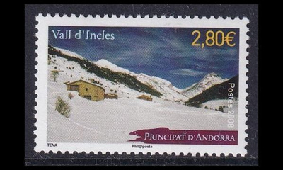 Andorra Fr 682 ** Turismi (2008)
