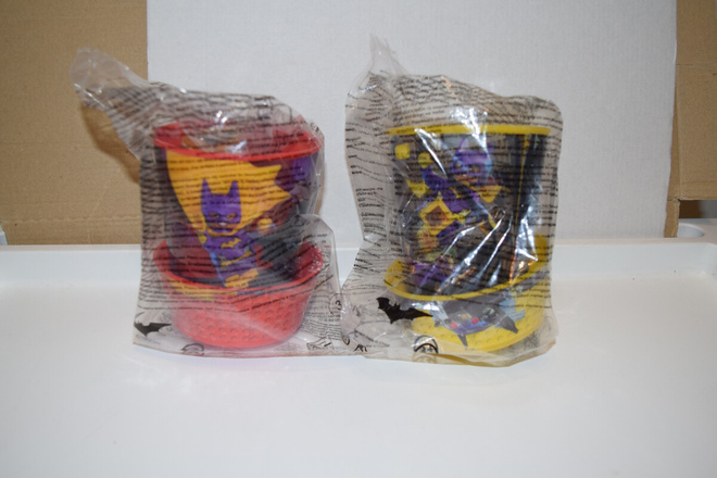 mcdonalds happy meal lelu lego batman muki 2kpl