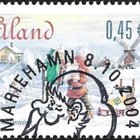 Åland 2004  Joulu  0,45 €  EP alareuna LOISTO LaPe 243 - pikkukuva 1