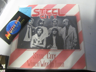 STEEL CITY - WHICH WAY TO TURN KAIJA K !!! 7'' M-/M-