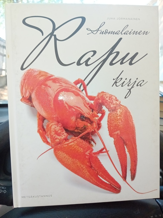 Jormanainen  :  Suomalainen rapukirja ( SIGNED ) SIS POSTIKU