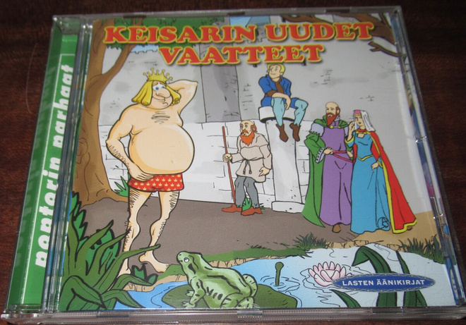 Keisarin uudet vaatteet äänikirja cd