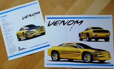 1994 Chrysler Venom esite - KUIN UUSI