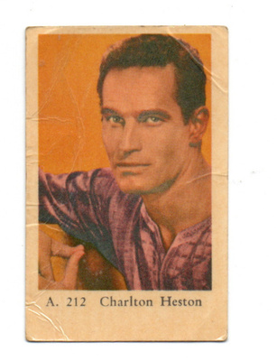 Purkkakuva A n:o 212 CHARLTON HESTON