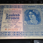 Itävalta Austria 1000kr 1922 sn272 26/6 - pikkukuva 1