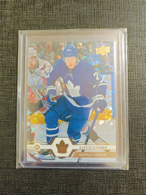 Kasperi Kapanen - 19-20 UD Speckled Rainbow