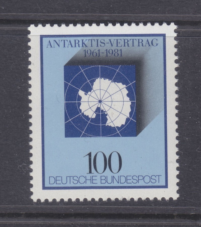 Saksa 1981 Mi 1117  postituoreena