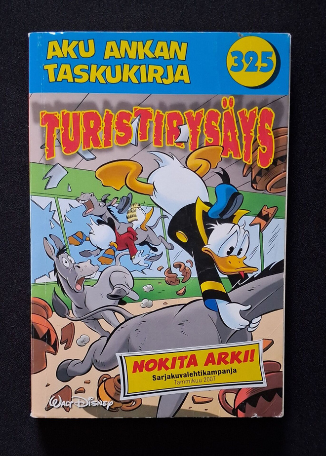 Aku Ankan taskukirja 325 Turistirysäys