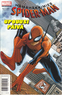 Hämähäkkimies 9/2008 Upouusi päivä