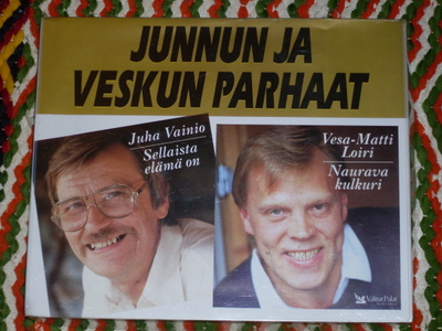 4x C-kasetti - Box - Junnun Ja Veskun Parhaat - 1991 EX