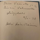 Helvi Hämäläinen - Ketunkivi (signeeraus) - pikkukuva 2