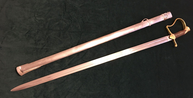Upseerimiekka, miekka , M1889. (AITO)