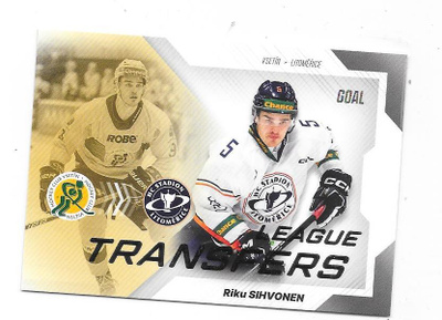 2023-24 Goal Transfers # Riku Sihvonen Vsetin  JYP