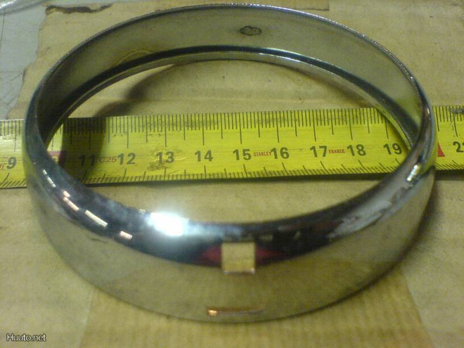 Etulyhdyn kehys UNION ? 93/80mm. Solifer? NSU? Zündapp?