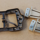 VYÖN SOLKI 3kpl vintage belt buckle - pikkukuva 3