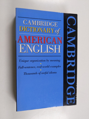 Cambridge dictionary of American English