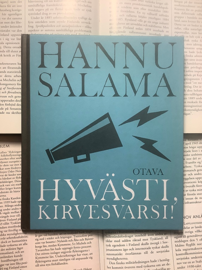 Hannu Salama - Hyvästi, kirvesvarsi! (sid.)