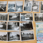 17xVANHA Valokuva+ Negat Ilmavoimat Lentäjä Hautajaiset 1942 - pikkukuva 1
