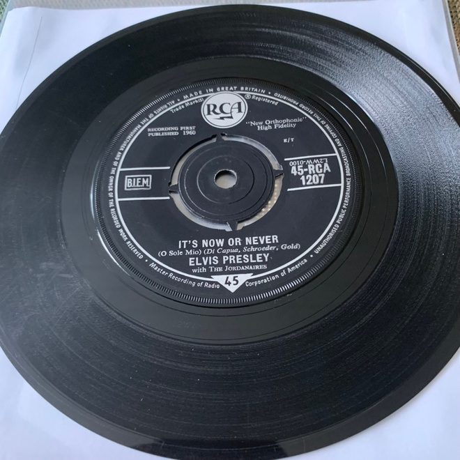 ELVIS PRESLEY: Its Now Or Never * Make Me Know It * 1960
