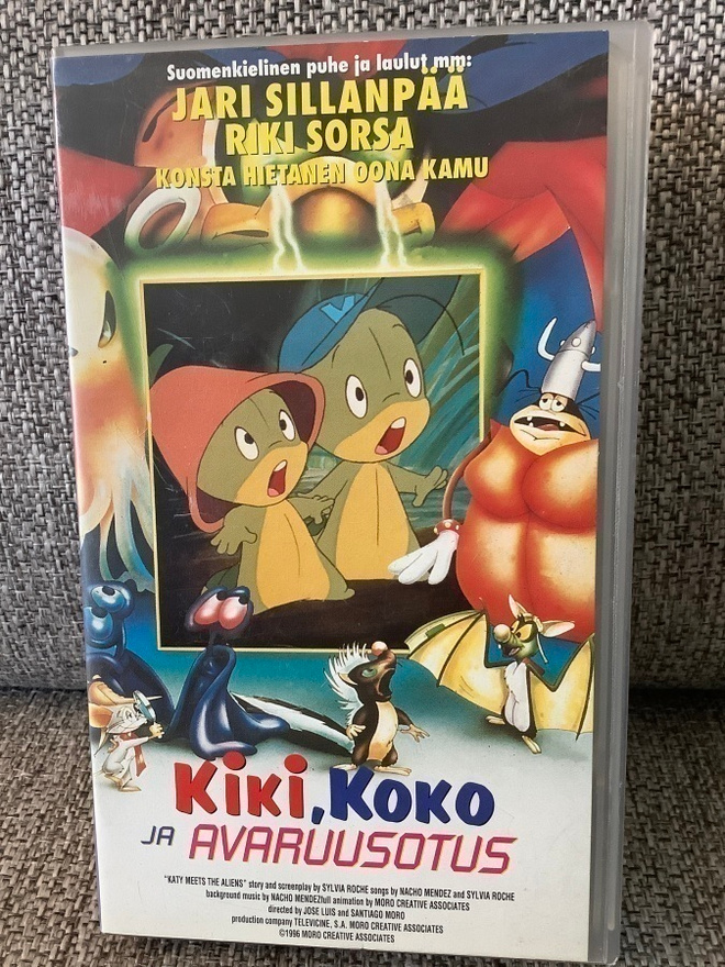 KIKI,KOKO JA AVARUUSOTUS (JARI SILLANPÄÄ...) VHS