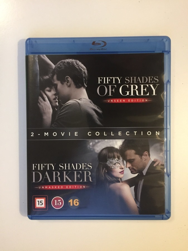 Fifty Shades 1+2 (Blu-ray) Dakota Johnson (2015-2017)