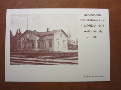 Nordia 1993 nro 59, Järvenpään asema , kulkematon