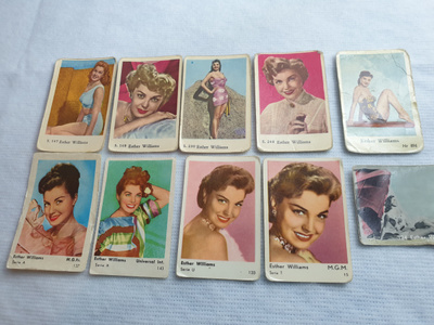 Keräilykuvia Esther Williams, 10 kpl, yhteishintaan