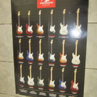 VANHA FENDER STRATOCASTER JULISTE - pikkukuva 3