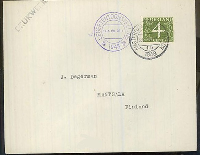 Hollanti 1948 erikoisleimakuori