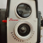VANHA Kamera Kodak Brownie Starflex Made in USA KIVA - pikkukuva 2