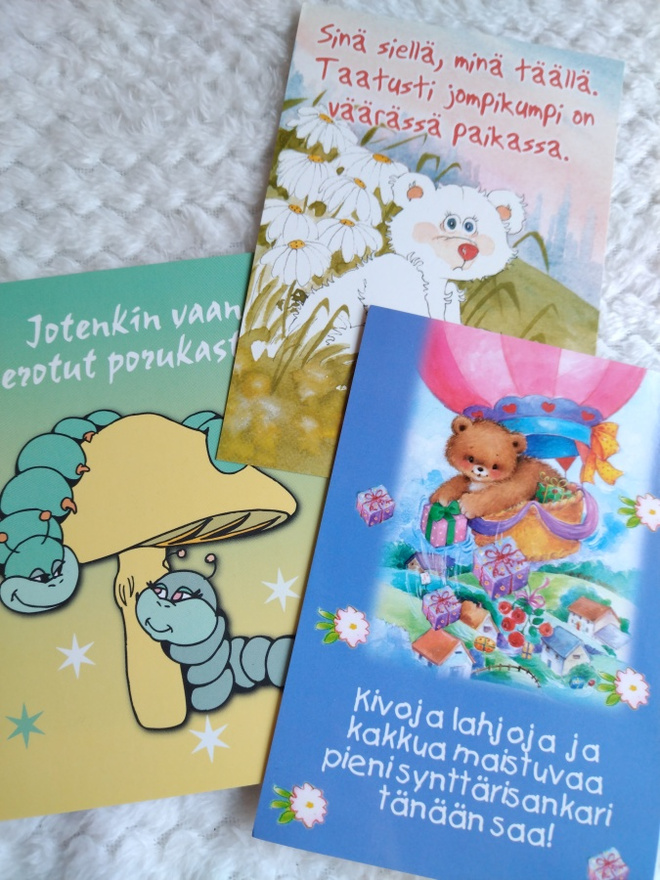 Postikortit 3kpl