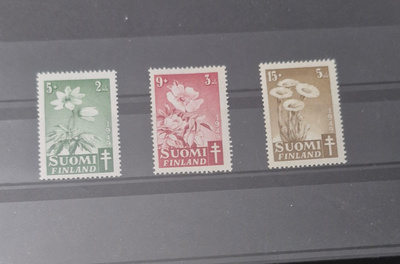 1949 TUBERKULOOSI SARJA **, LAPE 365, 366, 367