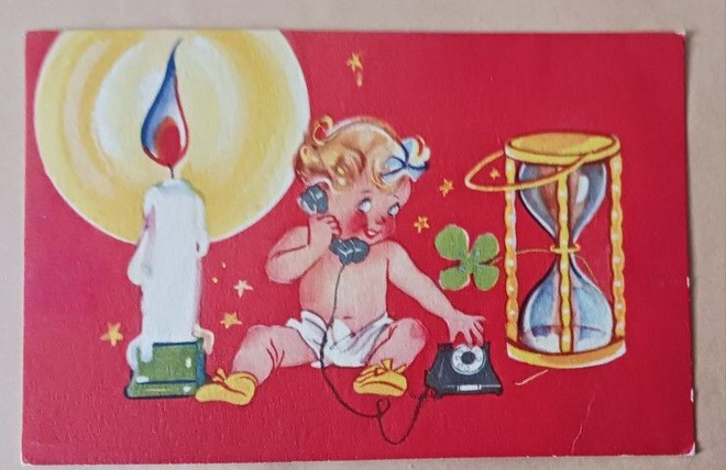 Uuden Vuoden lapsi soittaa tulostaan, p. 1955 + Tubi-jm 1954
