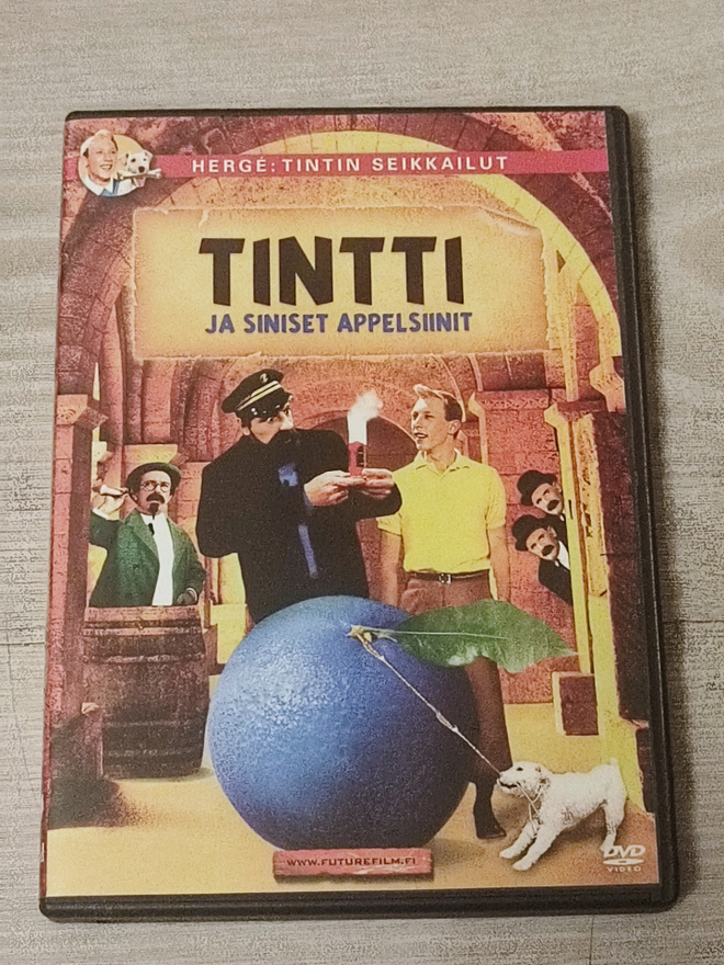 Tintti ja siniset appelsiinit