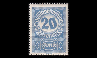 Itävalta P_92x ** Porto 20 Kr valk.pap (1920)