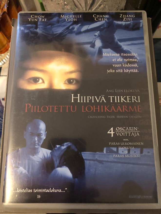 Hiipivä tiikeri Piilotettu lohikäärme. 2000.