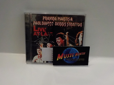PRAYING MANTIS, DI'ANNO, STRATTON - LIVE AT LAST CD+NIMMARIT