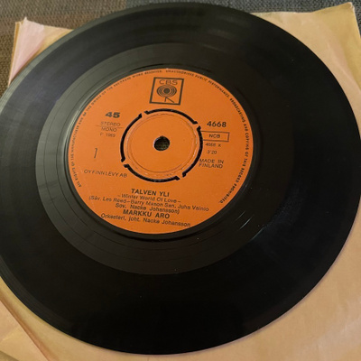 MARKKU ARO: Talven yli *En kadu mitään * FIN 1969