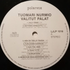 TUOMARI NURMIO ~ Valitut Palat ~ LP Orig. 1982 painos - pikkukuva 3