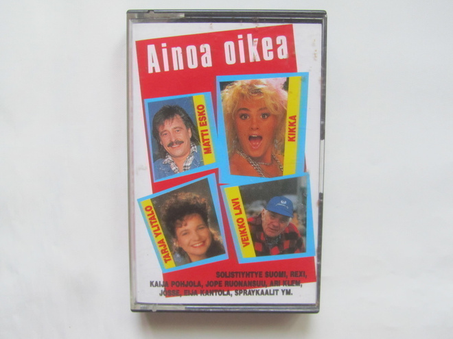 V/A: Ainoa oikea     C-kasetti      1992