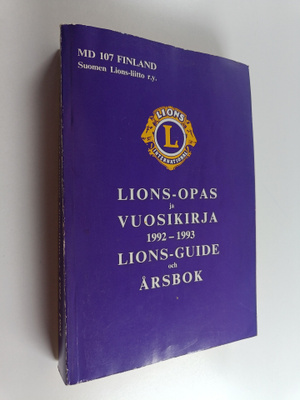 Lions-opas ja vuosikirja 1992-1993